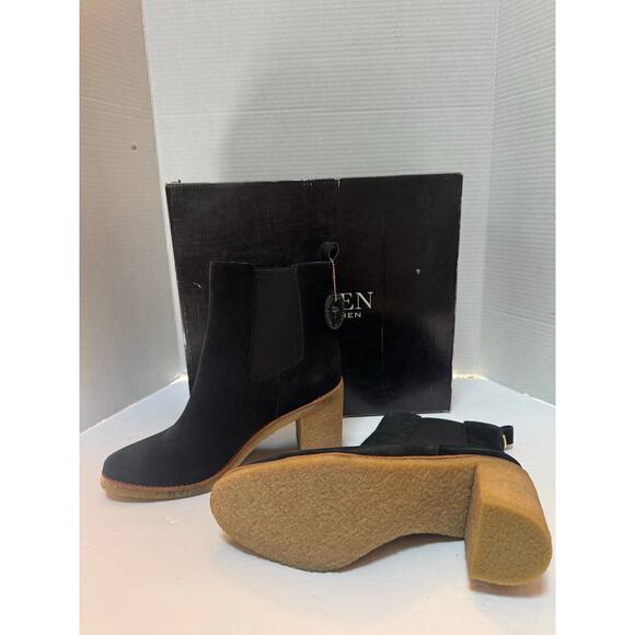 Lauren Ralph Lauren Women's Marianna Bootie Fashion Boot 9.5B blk new - Picture 7 of 9